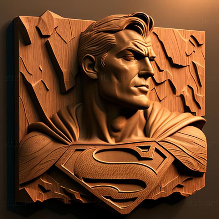 3D model Superman (STL)